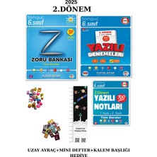 Tonguç Akademi Tonguç 6. Sınıf Zoru Td. - Yazılı Notları-Yazılı Denemeleri 2. Dönem (3kitap) (Uzay+Mini+K.başlığı)