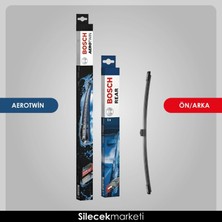 Peugeot Rifter Ön Arka Silecek (2019-2025) Bosch Aerotwin