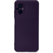 Poco M5 Kılıf Nano Içi Kadife Silikon - Mor