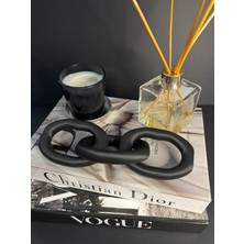 Gragold3 Design Dekoratif Zincir Obje – Şık Masa & Raf Süs Aksesuarı