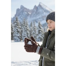 Eleven Markets Kahverengi Ekrkek Çocuk Eldiven Garson Boy 7-12 Yaş