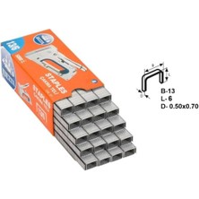 Go İthalat 13/6 Mobilya Çakma Zımba Teli 5000 Parça (784)