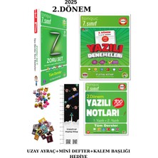 Tonguç Akademi Tonguç 7. Sınıf Zoru Td. - Yazılı Notları-Yazılı Denemeleri 2. Dönem (3kitap) (Uzay+Mini+K.başlığı)