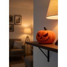 Astraltech Halloween Balkabağı Dekor 23×15 cm Cadılar Bayramı Biblo Süs Objeleri