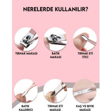 12 Parça Profesyonel Tırnak Bakım - Manikür Pedikür Seti