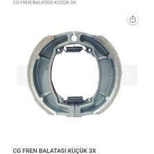 Topuz Motor Cg arka Fren Balatası çelik jant Büyük Kampana YBR