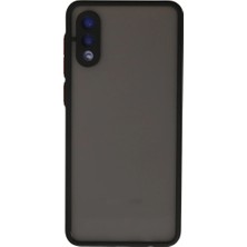 Galaxy A02 Kılıf Montreal Silikon Kapak - Siyah