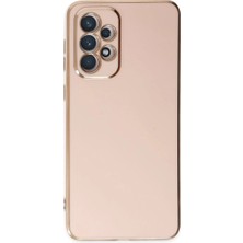 Galaxy A73 5g Kılıf Volet Silikon - Pembe