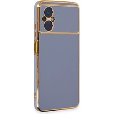 Poco M5 Kılıf Volet Silikon -