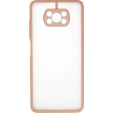 Pocophone X3 Kılıf Montreal Silikon Kapak - Pembe