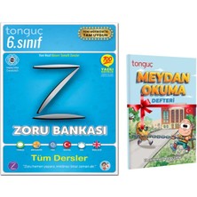 Tonguç Akademi 6. Sınıf Zoru Bankası Tüm Dersler (Yeni Baskı) Fijital Kitap Meydan Okuma Defteri Hediyeli