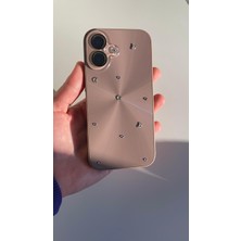 Zeyncey Case iPhone 16 Kahverengi Ay Yıldız Telefon Kılıfı