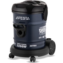 Sem Avesta NOSTALJİ Metal Kazanlı Güçlü Süpürge 2200 W