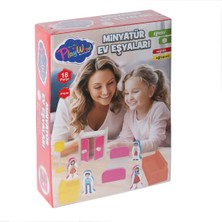 Sinerjim ONY-407 Ahşap Minyatür Ev Eşyaları