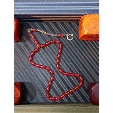 Anemore Collection Ateş Kehribar Tesbih Sevdiklerinize En Güzel Hediye