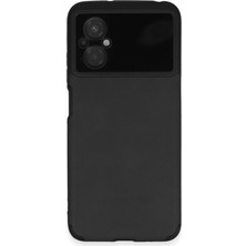 Poco M5 Kılıf Loop Deri Silikon - Siyah