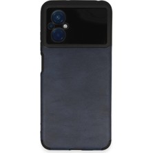 Poco M5 Kılıf Loop Deri Silikon - Lacivert