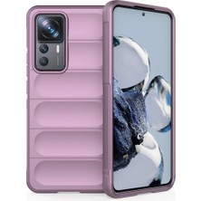 Mi 12T Kılıf Optimum Silikon - Mor