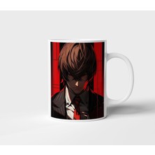 Yagami Light Death Note Anime Tasarım Kupa - Hediyelik Kupa - Baskılı Kupa