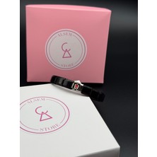 Alsem Beşiktaş Bjk 1903 Armalı Çelik Bileklik – Erkek Taraftar Bilekliği – Sevgiliye Özel Hediye