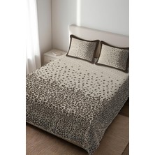 Dolce Mariee Parlak Kadife Kumaş Kapitoneli Çift Kişilik Yatak Örtüsü Seti (3 Parça) CKY0066