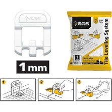 Sedef Power Tools Sgs Derz Seviye Tespit Klipsi 1.0mm SGS6173