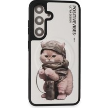 Galaxy S24 Fun Magsafe Kapak - Beyaz