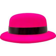 Vexor Neon Partisi Pembe Renk Melon Plastik Parti Şapkası
