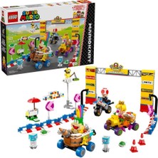 Vexor 72036  Super Mario - Baby Peach ve Grand Prix Seti 823 Parça +8 Yaş