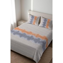 Dolce Mariee Parlak Kadife Kumaş Kapitoneli Çift Kişilik Yatak Örtüsü Seti (3 Parça) CKY0067