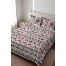 Dolce Mariee Parlak Kadife Kumaş Kapitoneli Çift Kişilik Yatak Örtüsü Seti (3 Parça) CKY0042