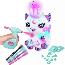 Vexor Işıklı Airbrush Peluş Cosmic Unicorn