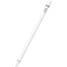 Fuchsia Galaxy Tab M10 TB-X306F (2. Nesil) ile Uyumlu Yazı ve Çizim Için Dokunmatik Ekran Kalemi