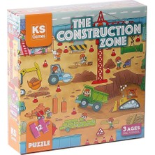 Sinerjim PRS 32704 The Construction Pre School Puzzle