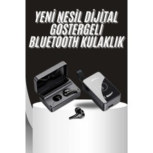 Judge Tws Bluetooth Kulaklık Aynalı Kulaklık Dijital Göstergeli Dokunmatik Kontrol