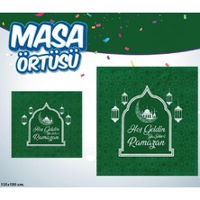 Hoşgeldin Ya Şehr-I Ramazan Baskılı Masa Örtüsü