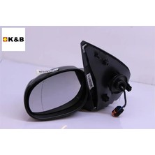 K&B Sol Dikiz Aynası Elektirikli 206 Montaj Orjinal 8154.JE