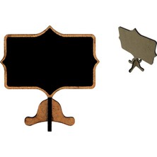 Ayaklı Kara Tahta (Pakette 10 Adet)