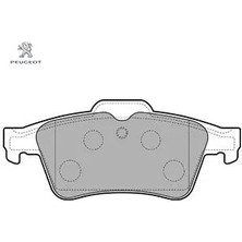 Arka Fren Balatası 508 Yeni Kod: 1647875980 4254.A8  Peugeot