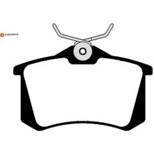 Eurorepar Erp 4 Arka Fren Balatası 208 - C3 Iıı (Sx)-Megane Grandtour (Ka0/1_) 1623180780/ 4250.56/ 4251.08/