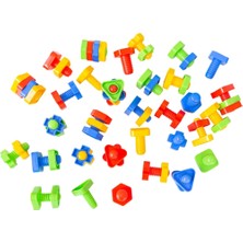 Vexor Vidalı Eğitici Şekiller 64 Parça