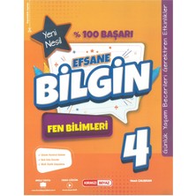 Kırmızı Beyaz Efsane Bilgin Fen Bilimleri 4.sınıf