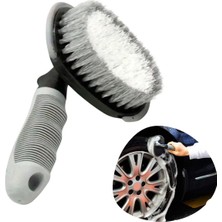 Go İthalat Çok Amaçlı Araç Temizlik Fırçası - Oto Iç ve Dış Yüzeyler, Koltuk, Halı, Torpido ve Jant Için Ergonomik Temizlik Fırçası (5131)