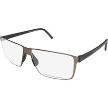 Porsche Design Porsche Desıgn 8308  57 D Kahverengi Gri Dikdörtgen Erkek Gözlük