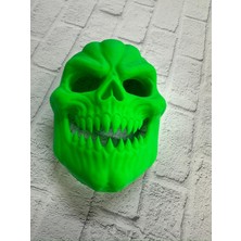 Judge Yeşil Dekoratif Korku Maskesi Duvar Süsü