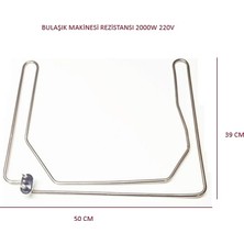 Isıkar Bulaşık Makinesi Kazan Rezistansı 2000W 220V (50*39CM)
