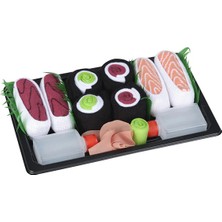 Genel Çocuk Sushi Çorap Seti | Bento Box | 4 Çift | Eğlenceli & Hediyelik
