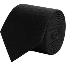 Shaco Design Vintage Siyah Çizgili Kravat