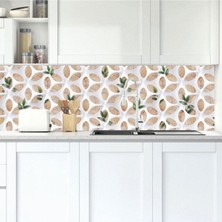 Rabadon 60X100CM Mutfak Tezgah Arası Kaplama Folyo Dolap Masa Kaplaması Kendinden Yapışkanlı Desenli