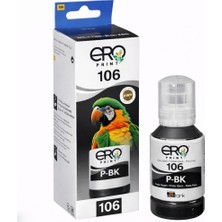 Ero Print Epson 106 C13T00R140 Foto Siyah Muadil Mürekkep 70ML